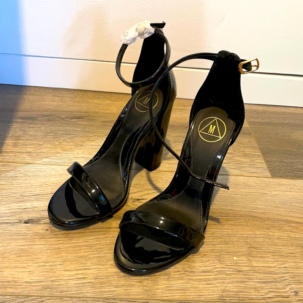 Missguided black heels